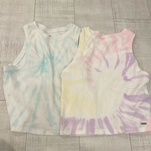 Hollister Tie-dye tank top